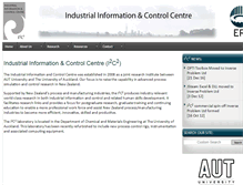 Tablet Screenshot of i2c2.aut.ac.nz