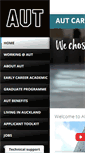 Mobile Screenshot of careers.aut.ac.nz